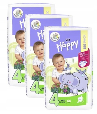 happy 4 pieluchy pampers