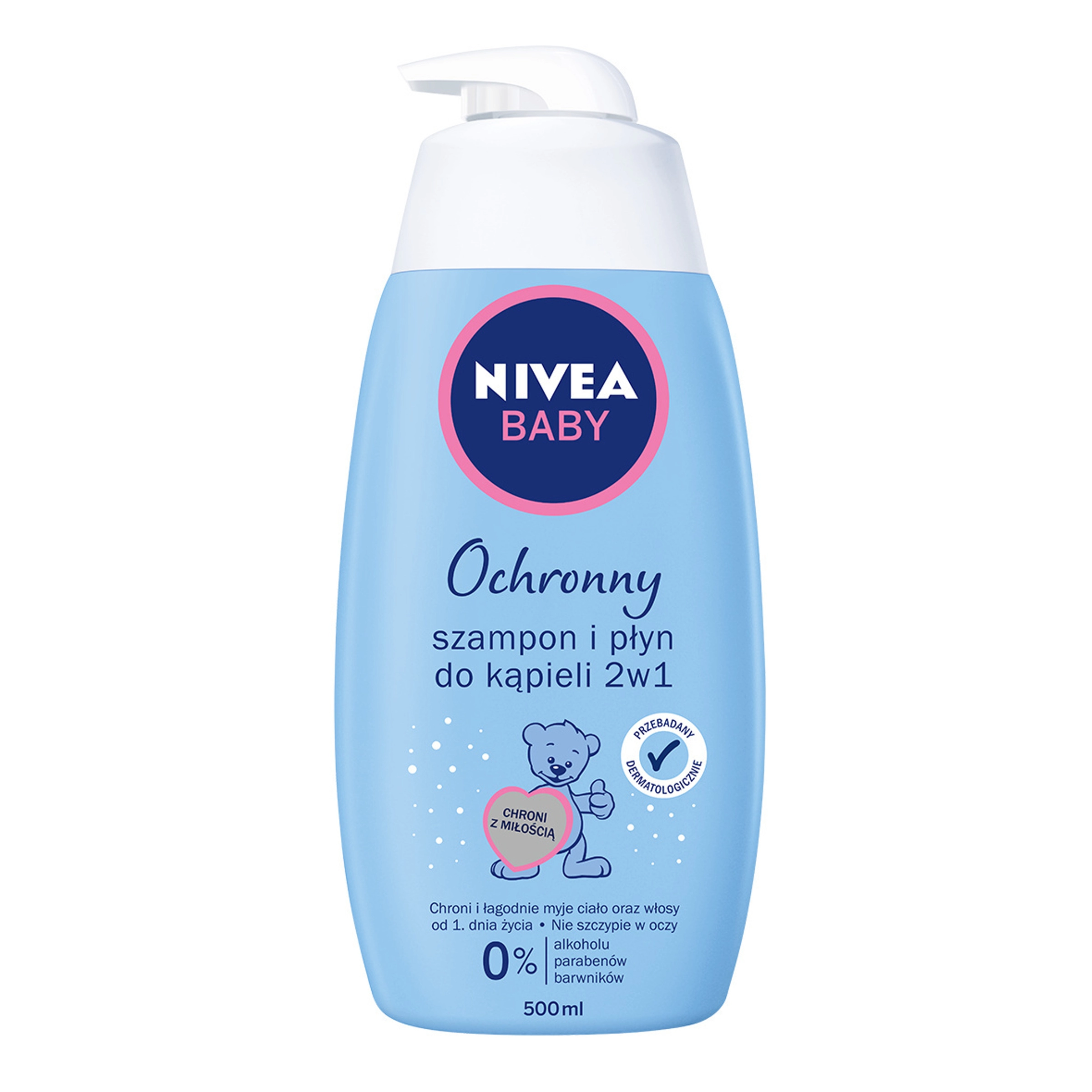 nivea ochronny szampon i płyn do kąpieli 2w1