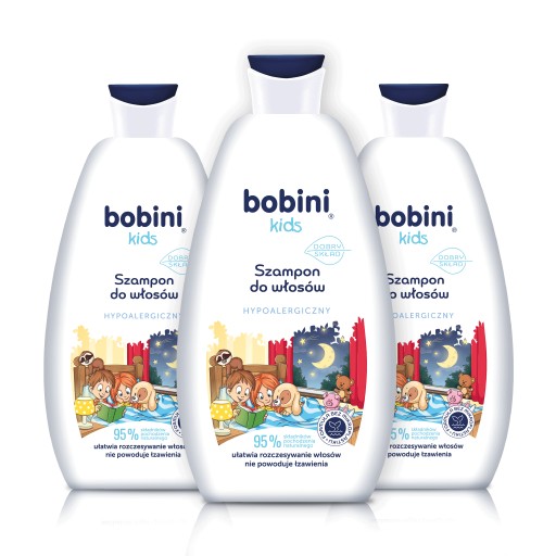 bobini baby vegan szampon do włosów 200ml