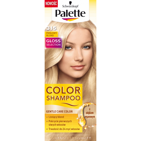 szampon koloryzujący blond palette