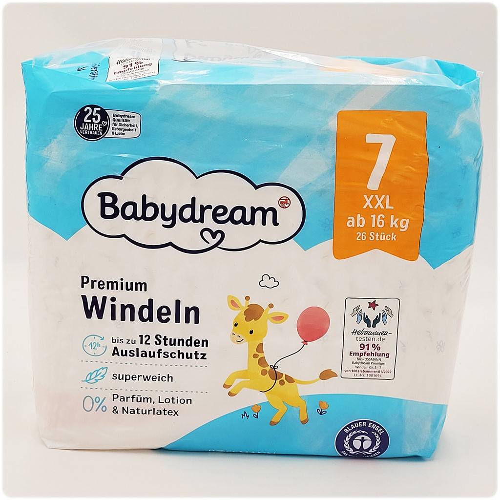 babydream pampers 7