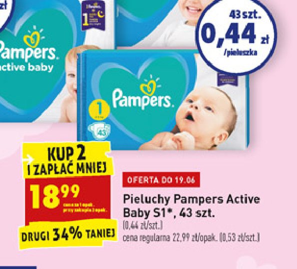 pampers newborn promocje w marketach