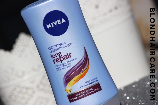 nivea odżywka do włosów blond