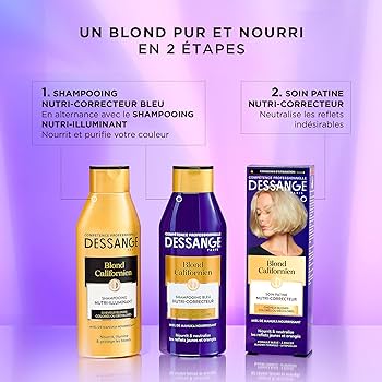 dessange paris szampon blonde