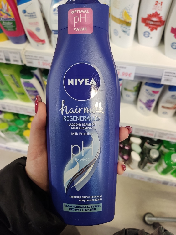 szampon nivea milk 400 ml