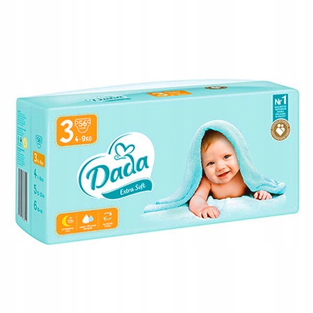 pieluchy dla dzieci dada do 3 kg