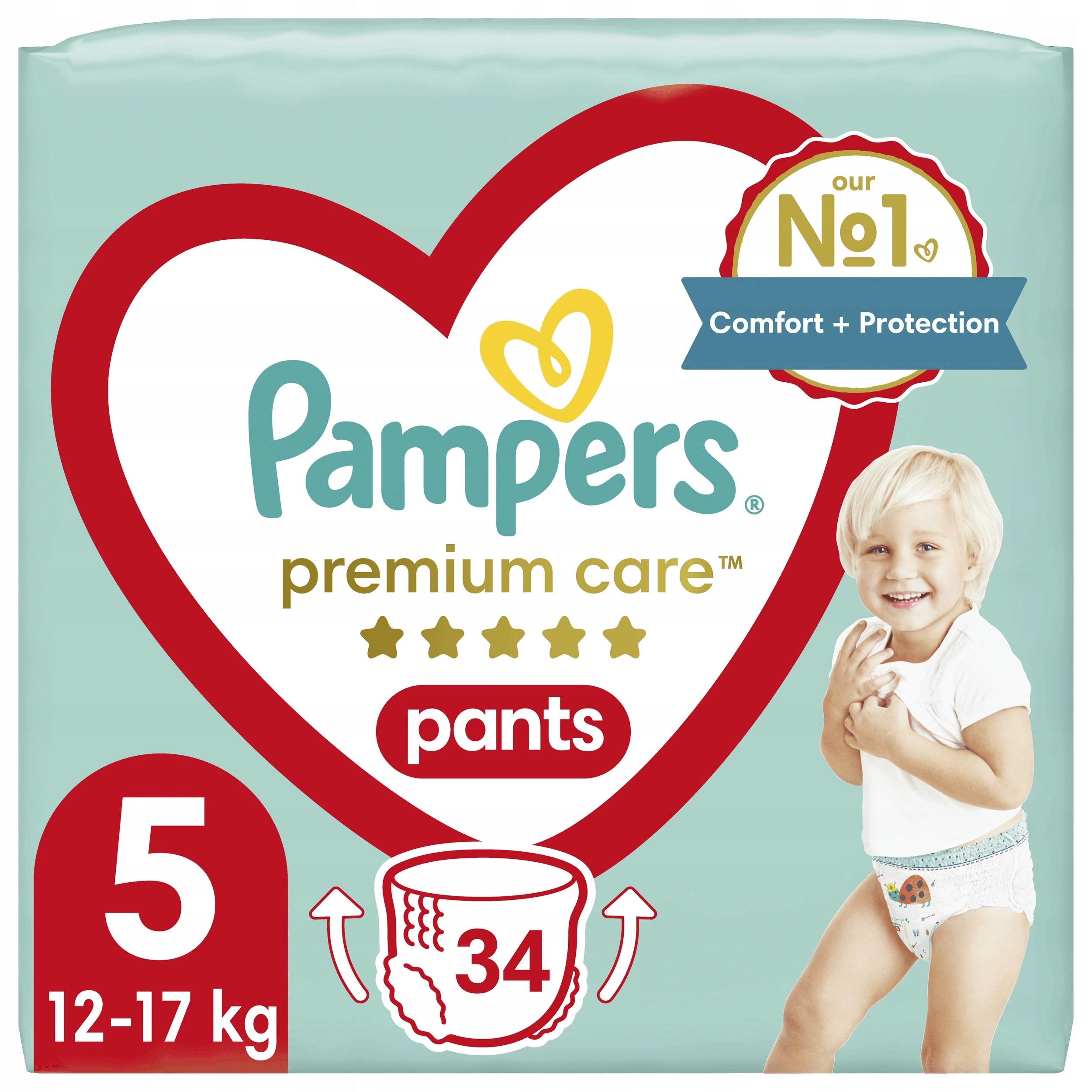 pampers premium care 5 majtki