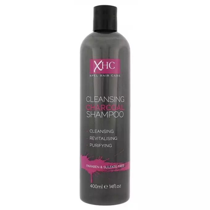 xhc xpel hair care charcoal oczyszczający szampon