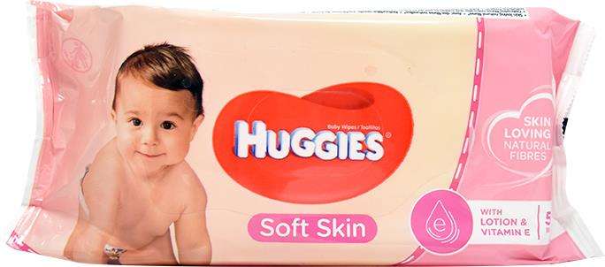 chusteczki huggies soft skin