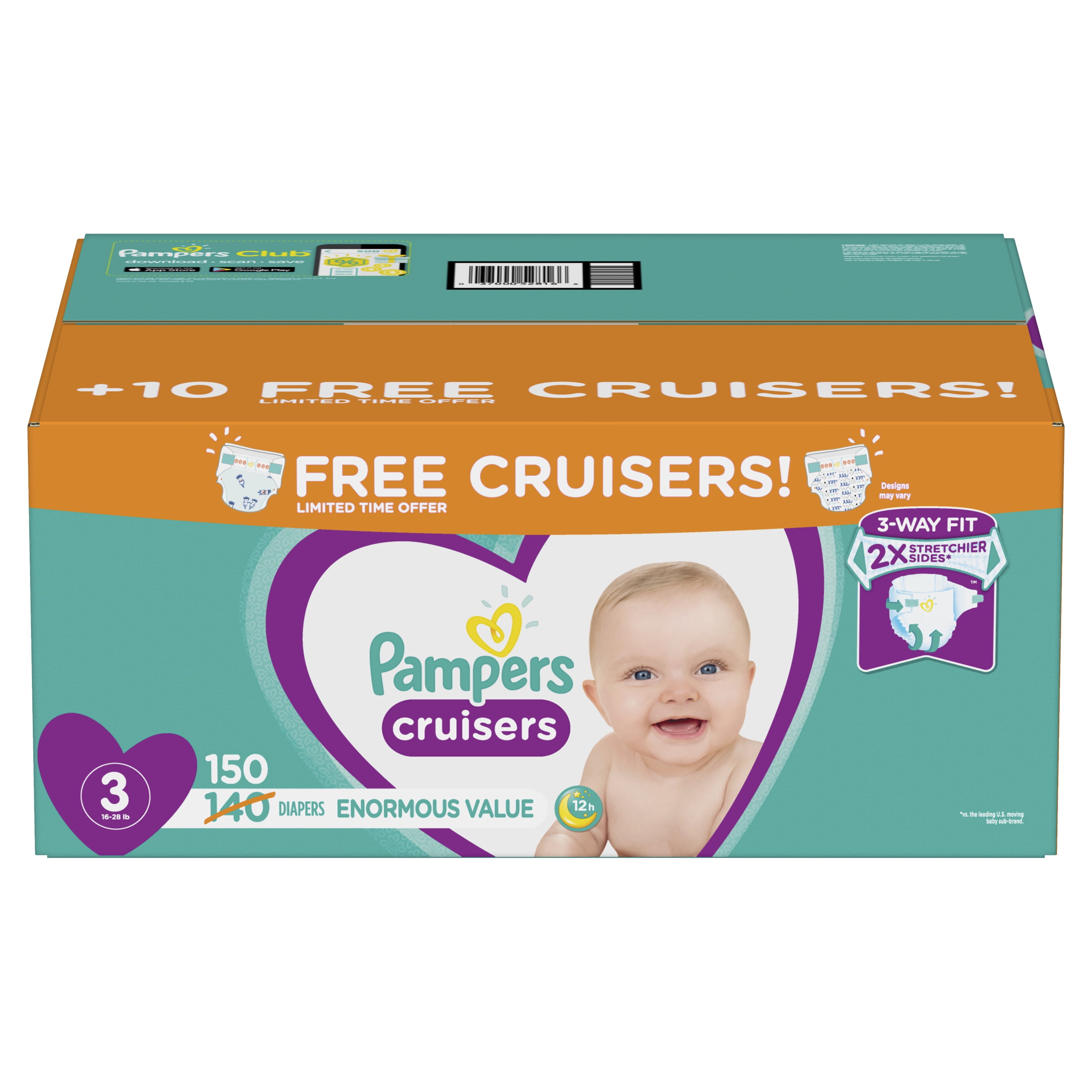 active fit pampers 3