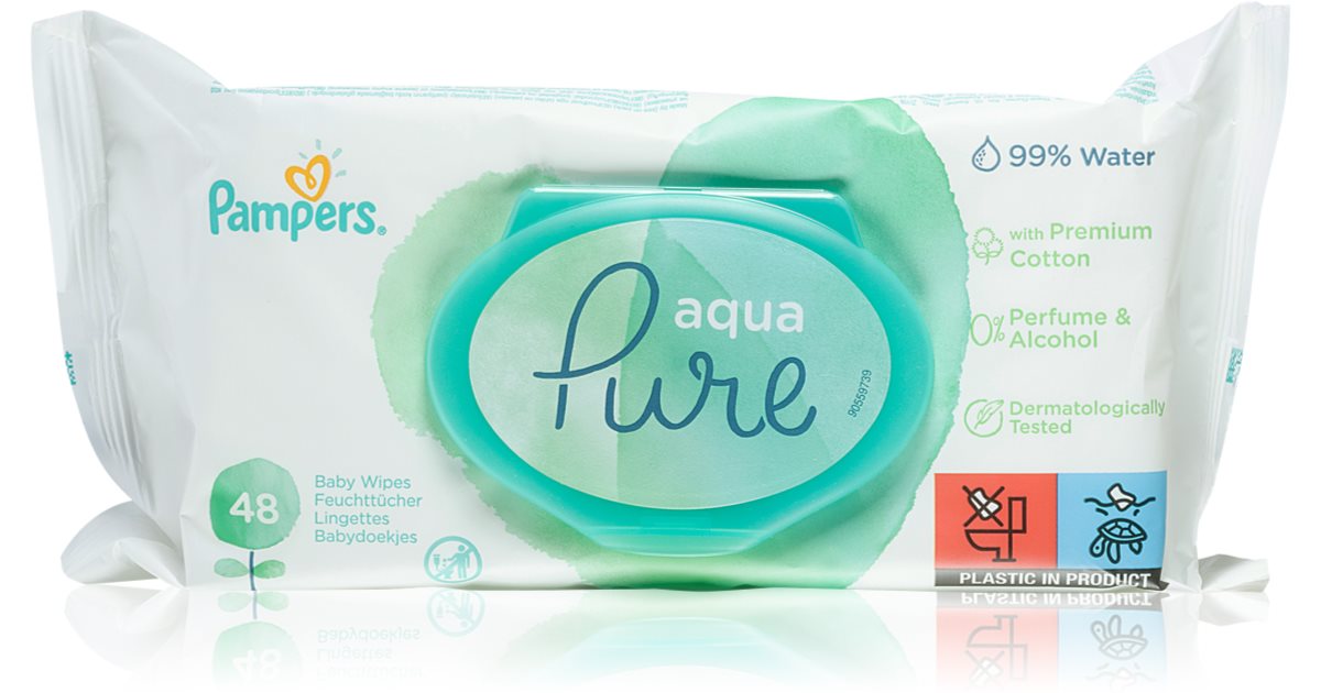 aqua pure pampers