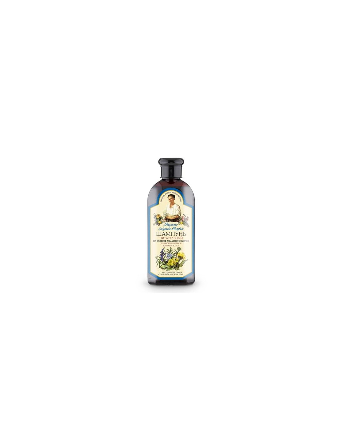 babuszka agafia odżywczy szampon dla włosów przetłuszczających się