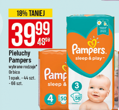 pieluchy pampers sleep&play promocja