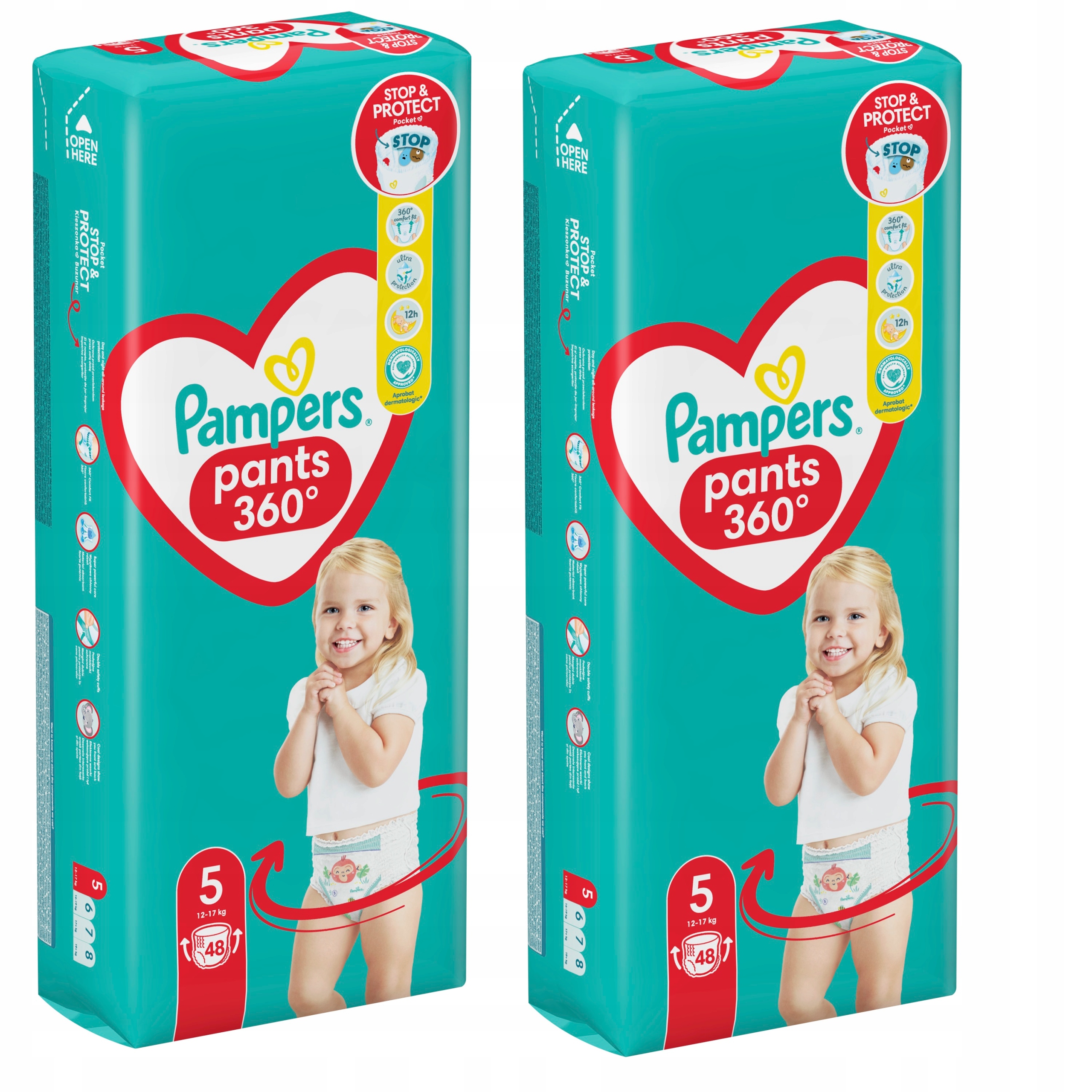 allegro pieluchi pampers majtki