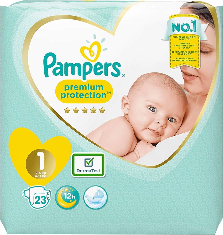 pampers new baby pieluchy rozmiar 1