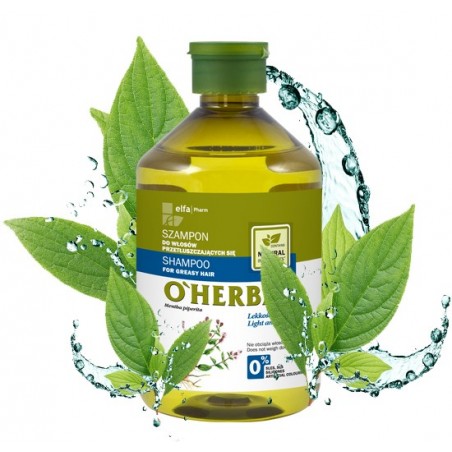 oherbal szampon z miętą