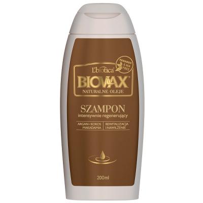 5 biovax szampon intens regenerujący argan makadamia kokos