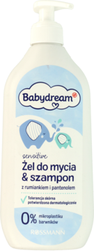 soroko babydream żel do kąpieli i szampon