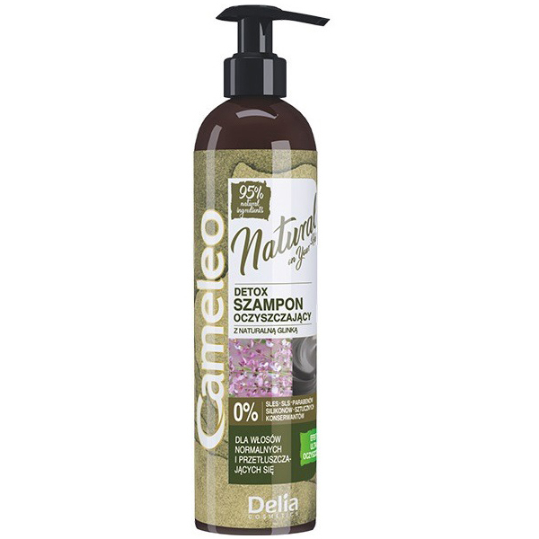 delia cameleo szampon oczyszczający z glinką