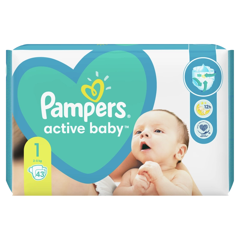 pampers 1 jak długo