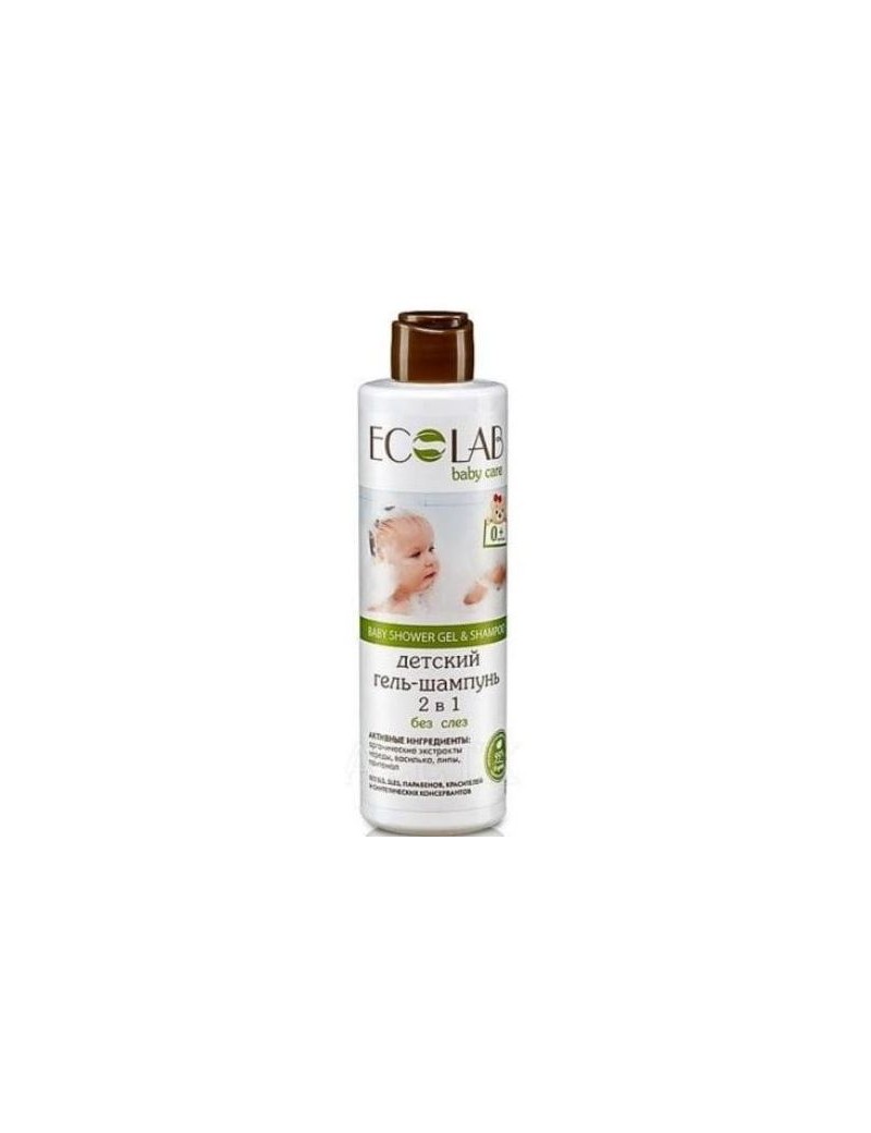eco laboratorie zel pod prysznic i szampon dla niemowląt