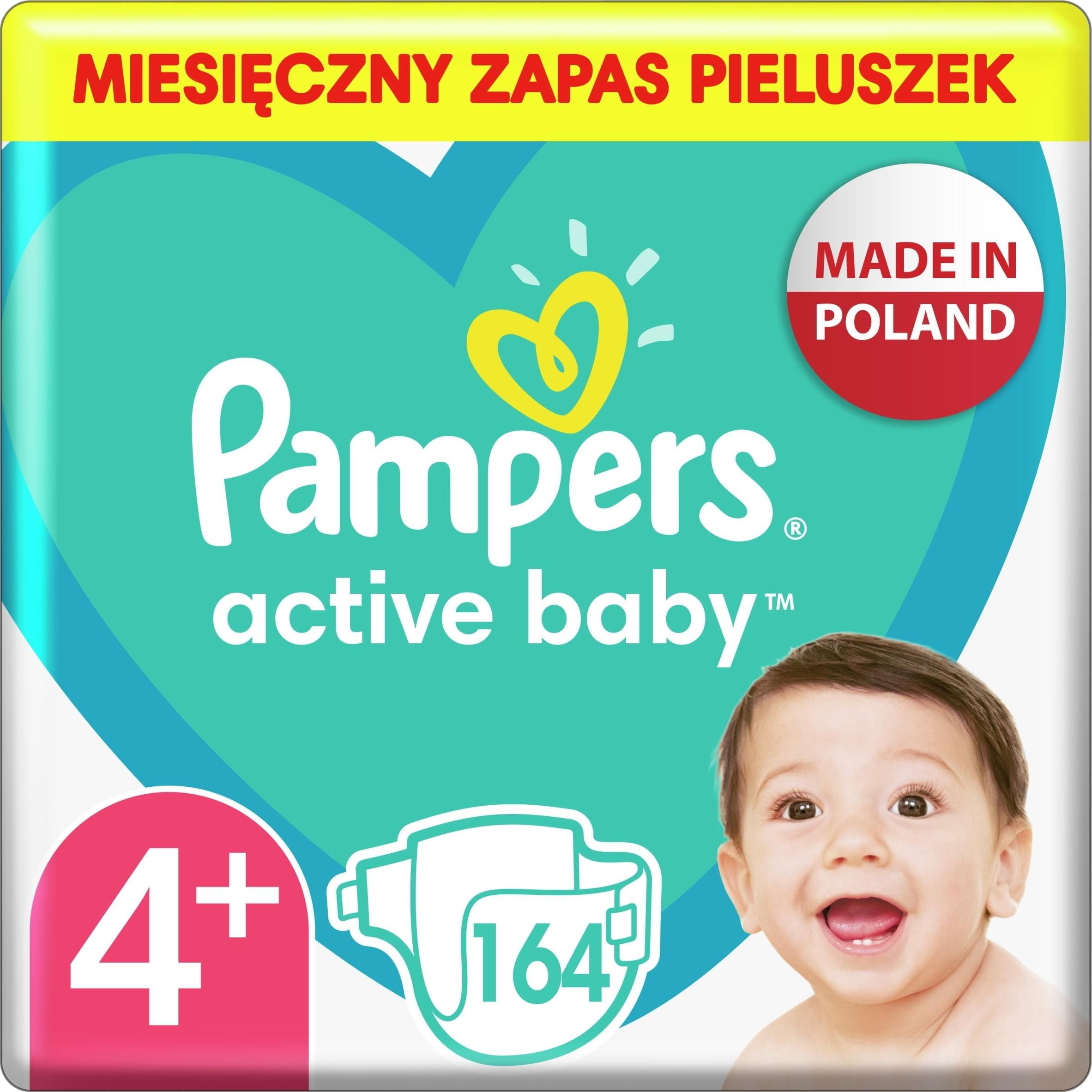 pampers 4 active baby dry ceneo