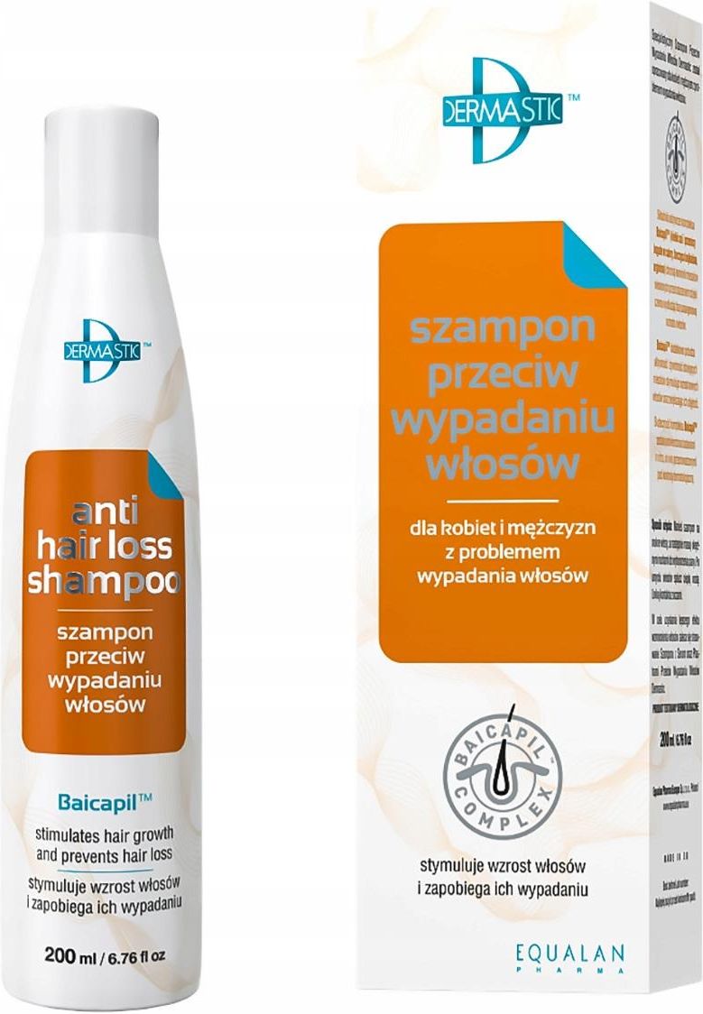 equalan dermastic szampon przeciw wypadaniu włosów 200ml