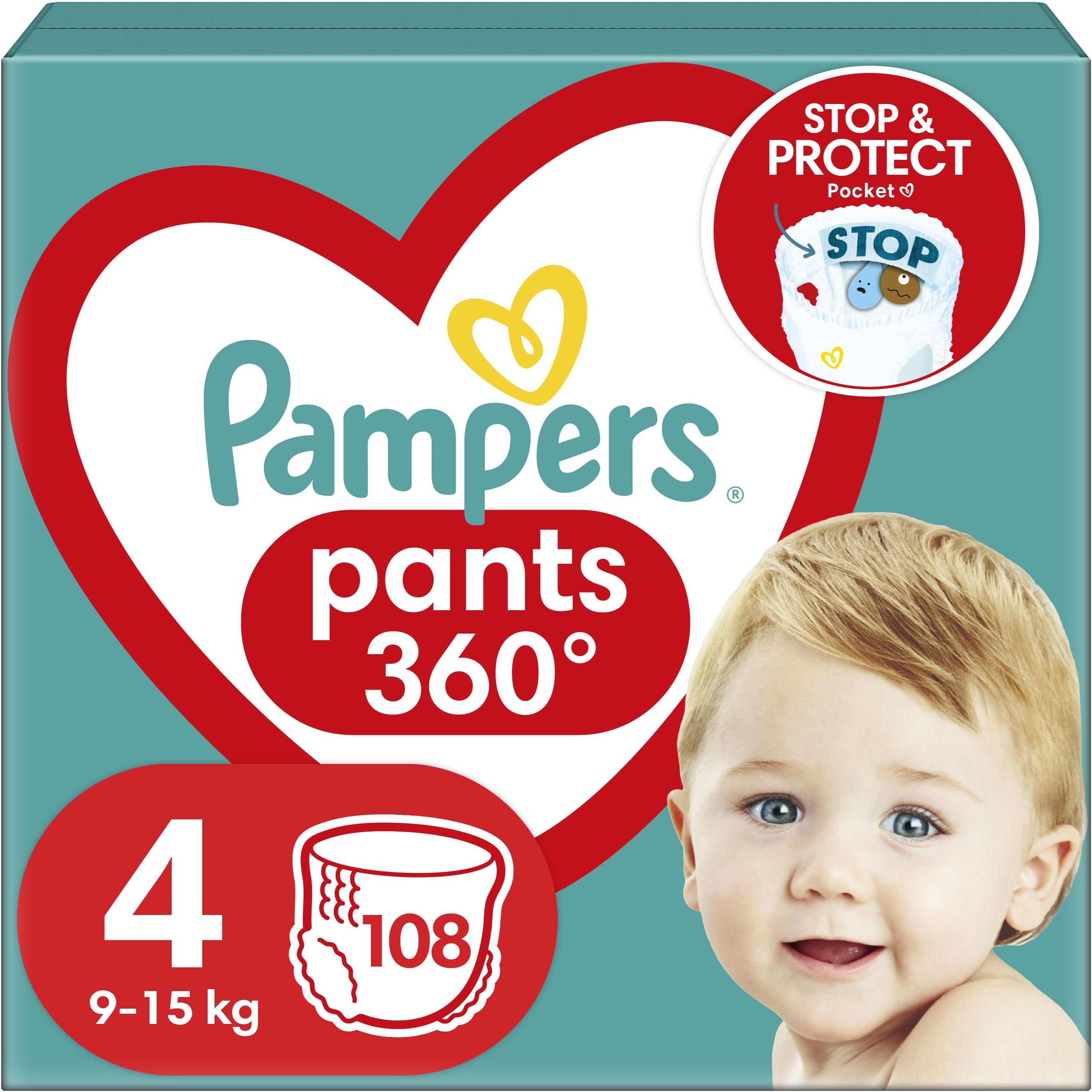 pieluchomajtki pampers 4 208 szt