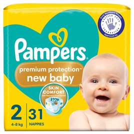 pampers premium protection 2 31 sztuk