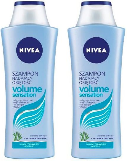 nivea volume sensation szampon opinie