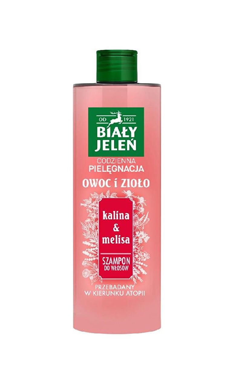 biały jeleń szampon do włosów kalina i melisa 400ml