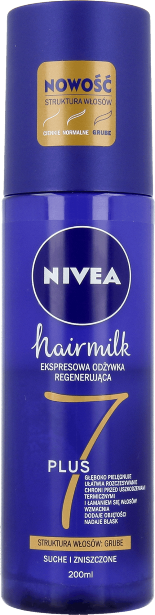 hairmilk ekspresowa regenerująca odżywka do włosów o strukturze cienkiej