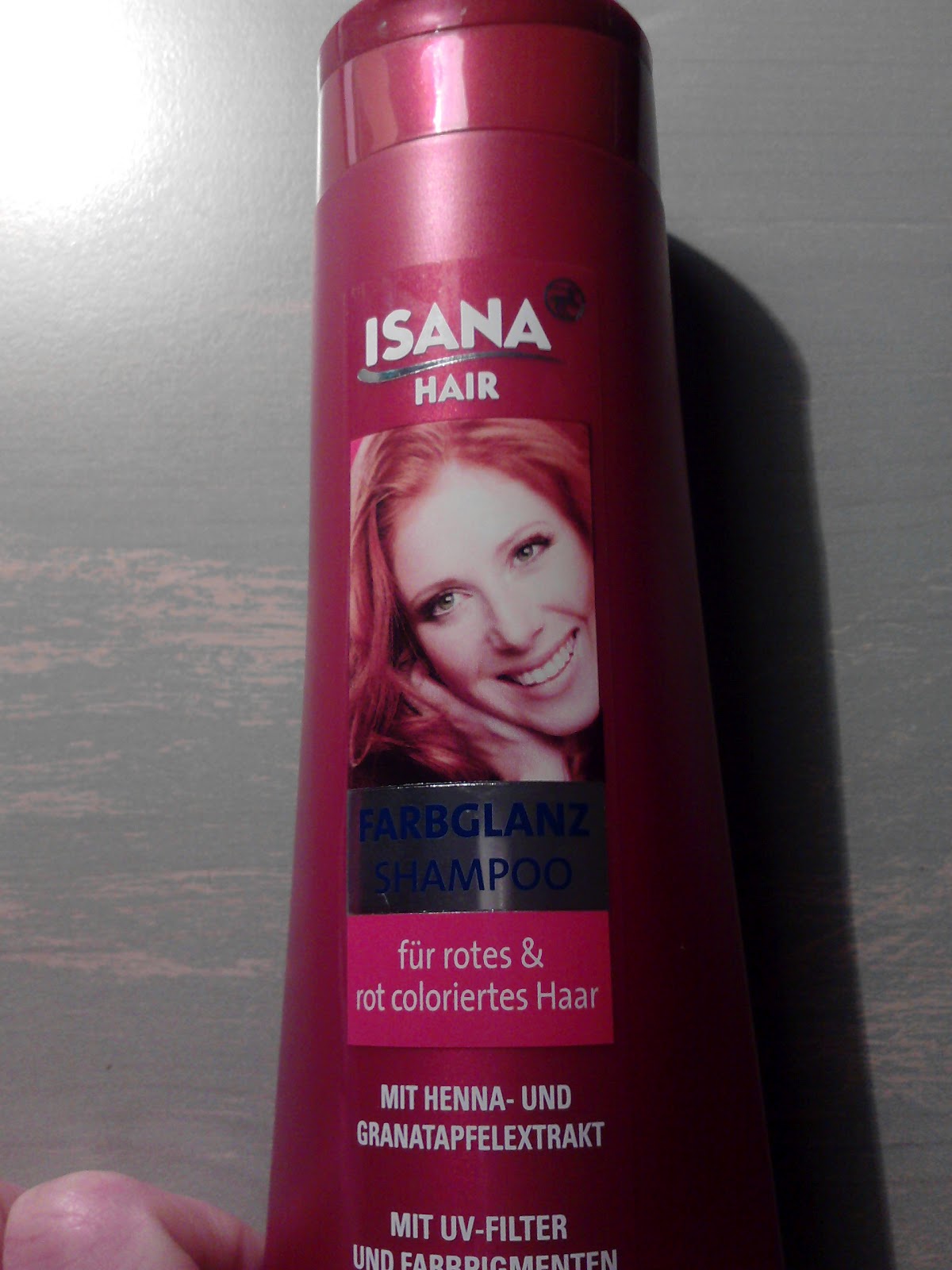 isana szampon do włosów rudych
