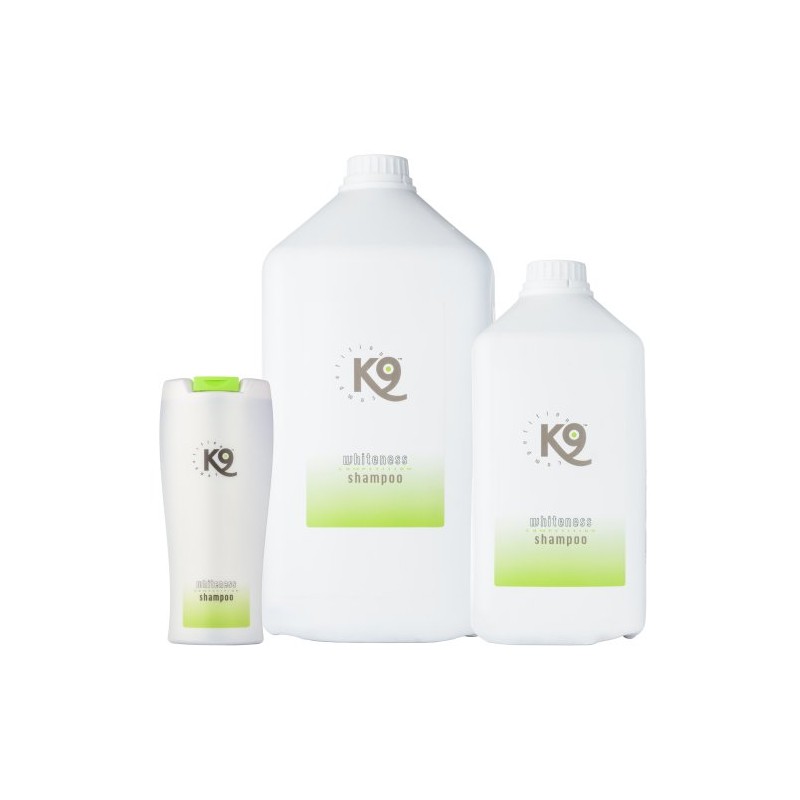 k9 whiteness shampoo szampon dla białej sierści 300ml