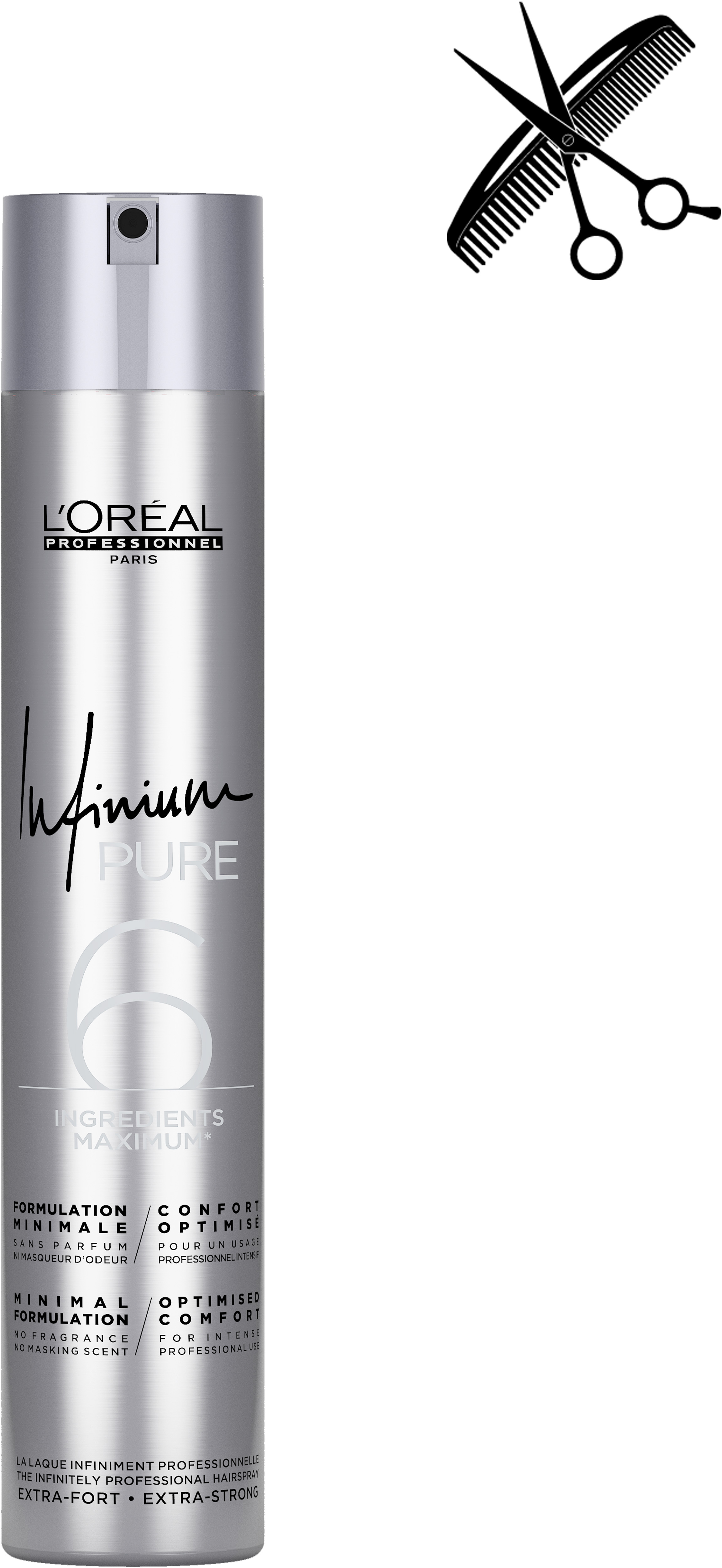 lakier do włosów infinium loreal pure 6