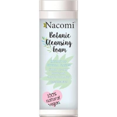 nacomi botanic cleansing foam botaniczna pianka myjąca do twarzy