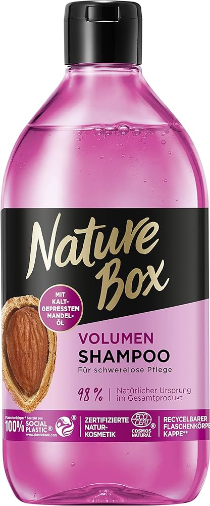 nature box szampon z olejem migdał