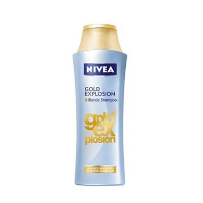 nivea gold blonde szampon