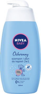 nivea szampon i płyn do kąpiel niemowlaka rossmann