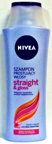 nivea szampon prostujący włosy