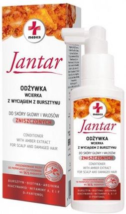 odżywka do włosów zniszczonych jantar