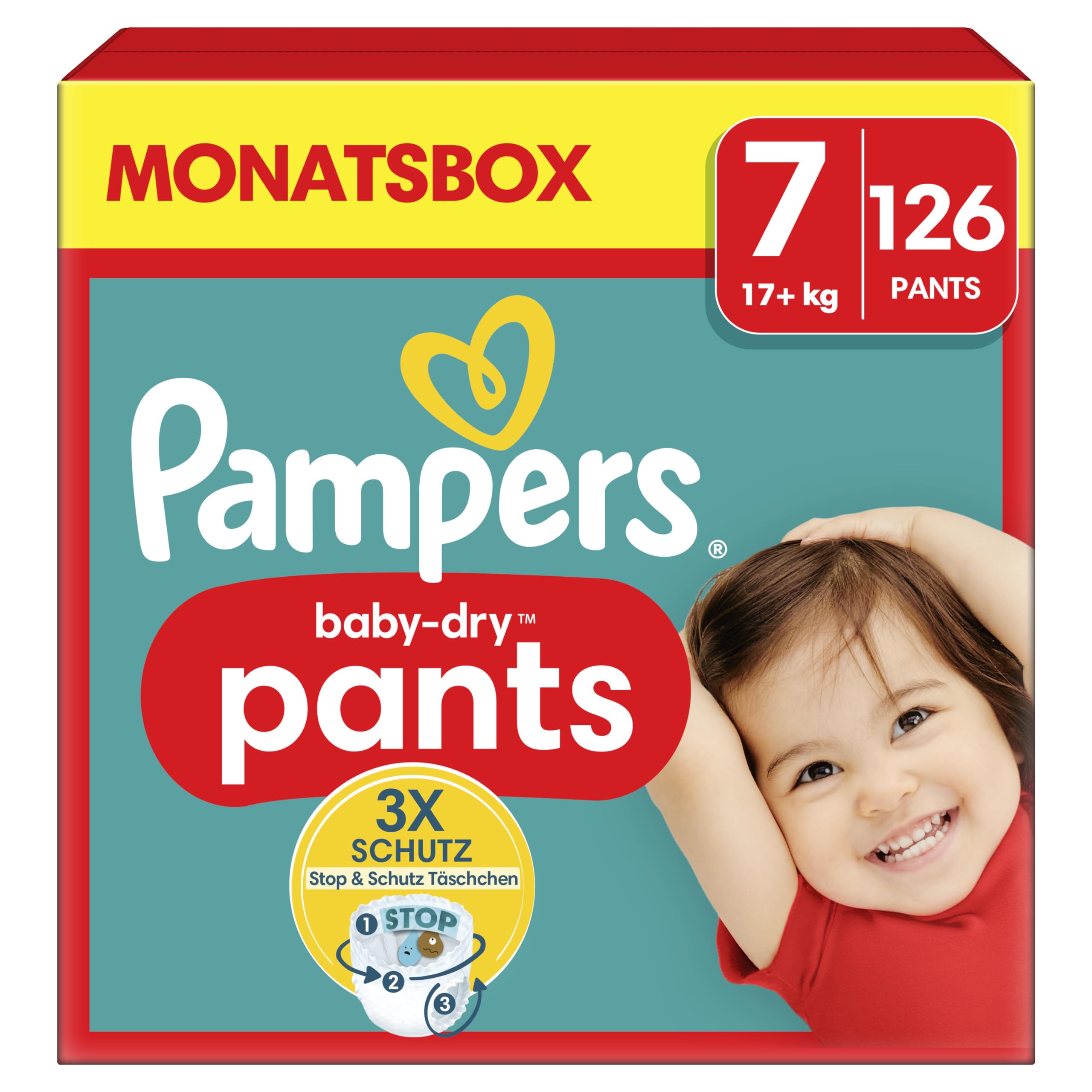 pampers 3 126 sztuk