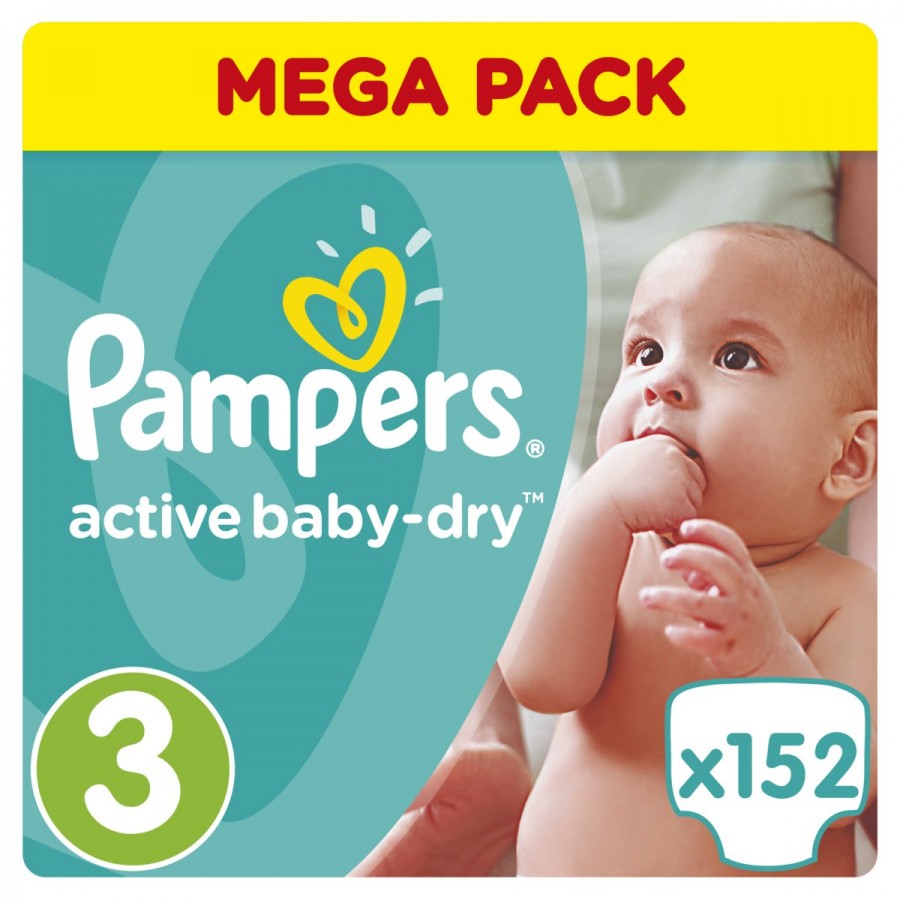 pampers 3 152 szt