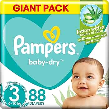 pampers 3 do ilu kg