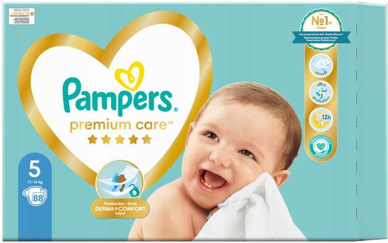 pampers 5 88szt