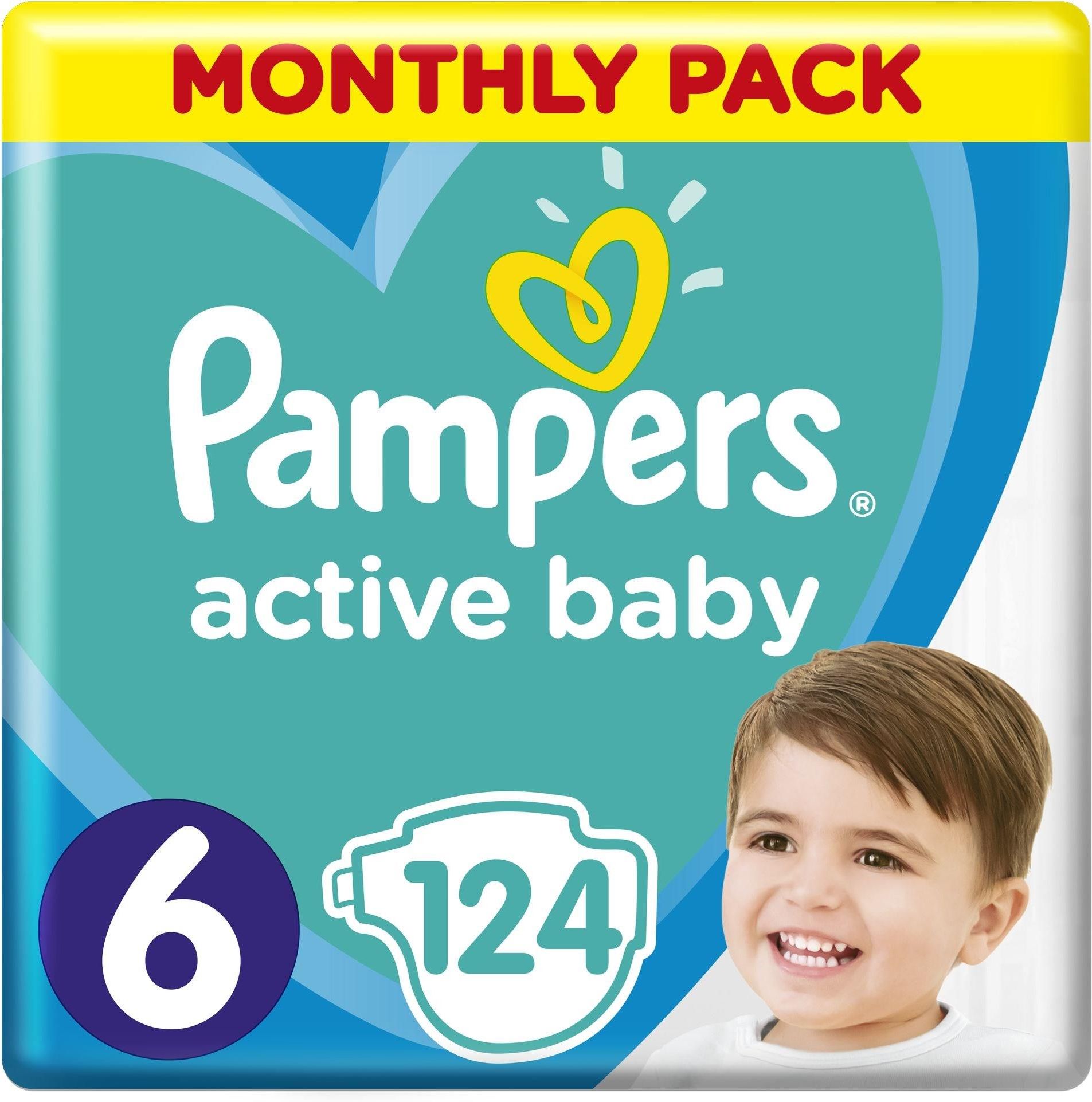 pampers 6 miesieczny zapas