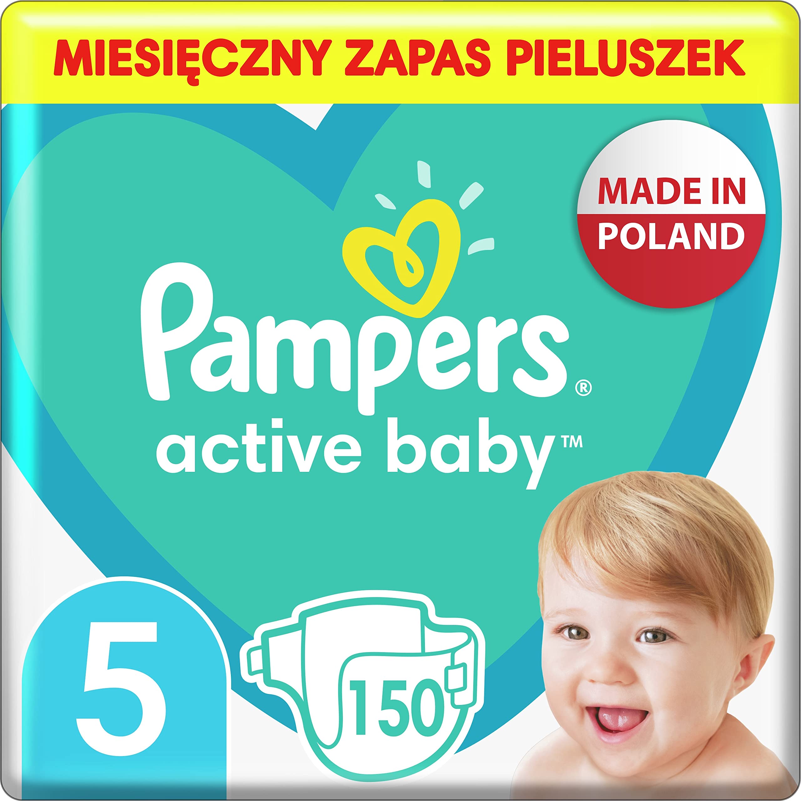 pampers 6 miesieczny zapas