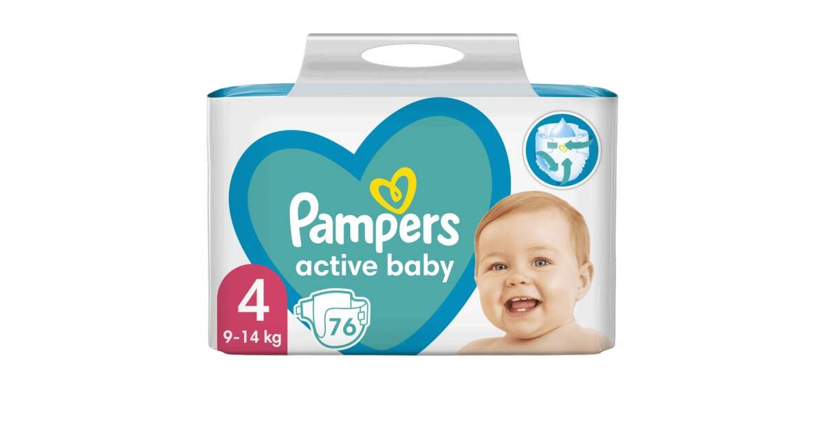 pampers active baby maxi pack