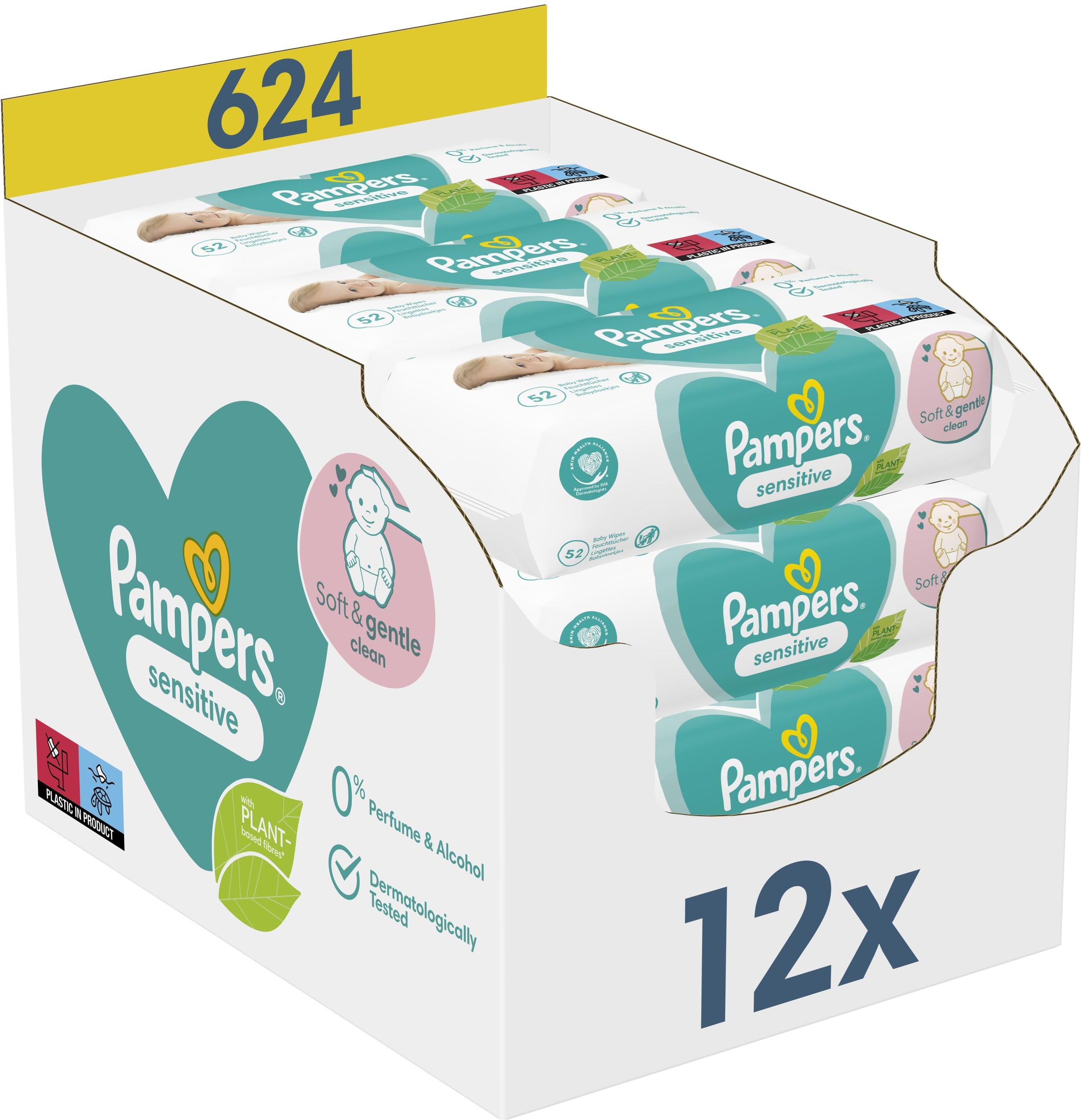 pampers chusteczki 12