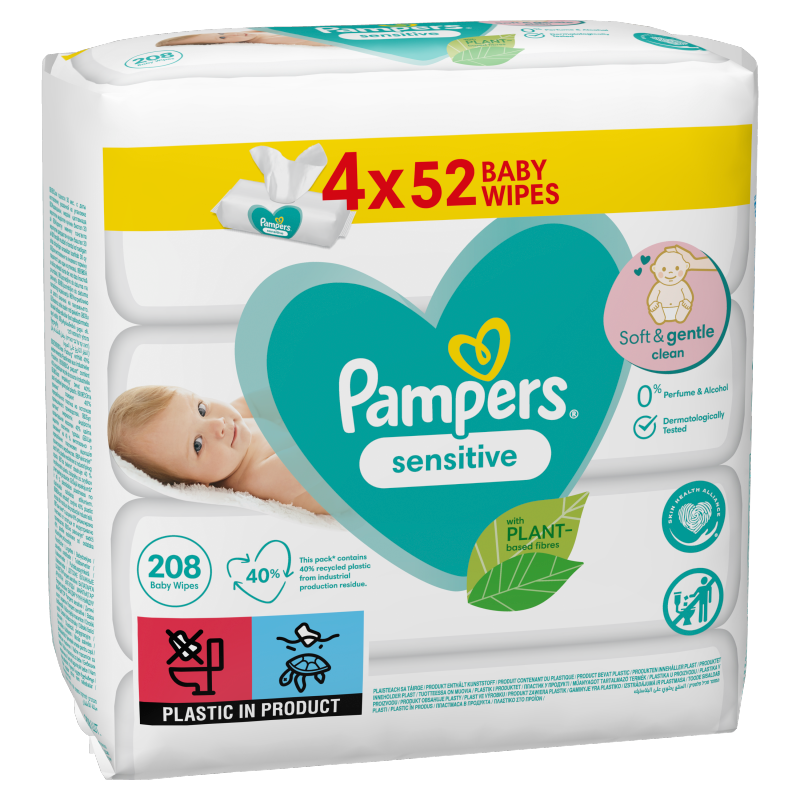 pampers chusteczki 220 szt